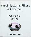 Filter for Cleo Smokeless Ashtray - sa177F