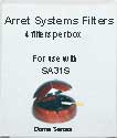 Filter Pack for Dome Sensor Smokeless Ashtray - SA31SF